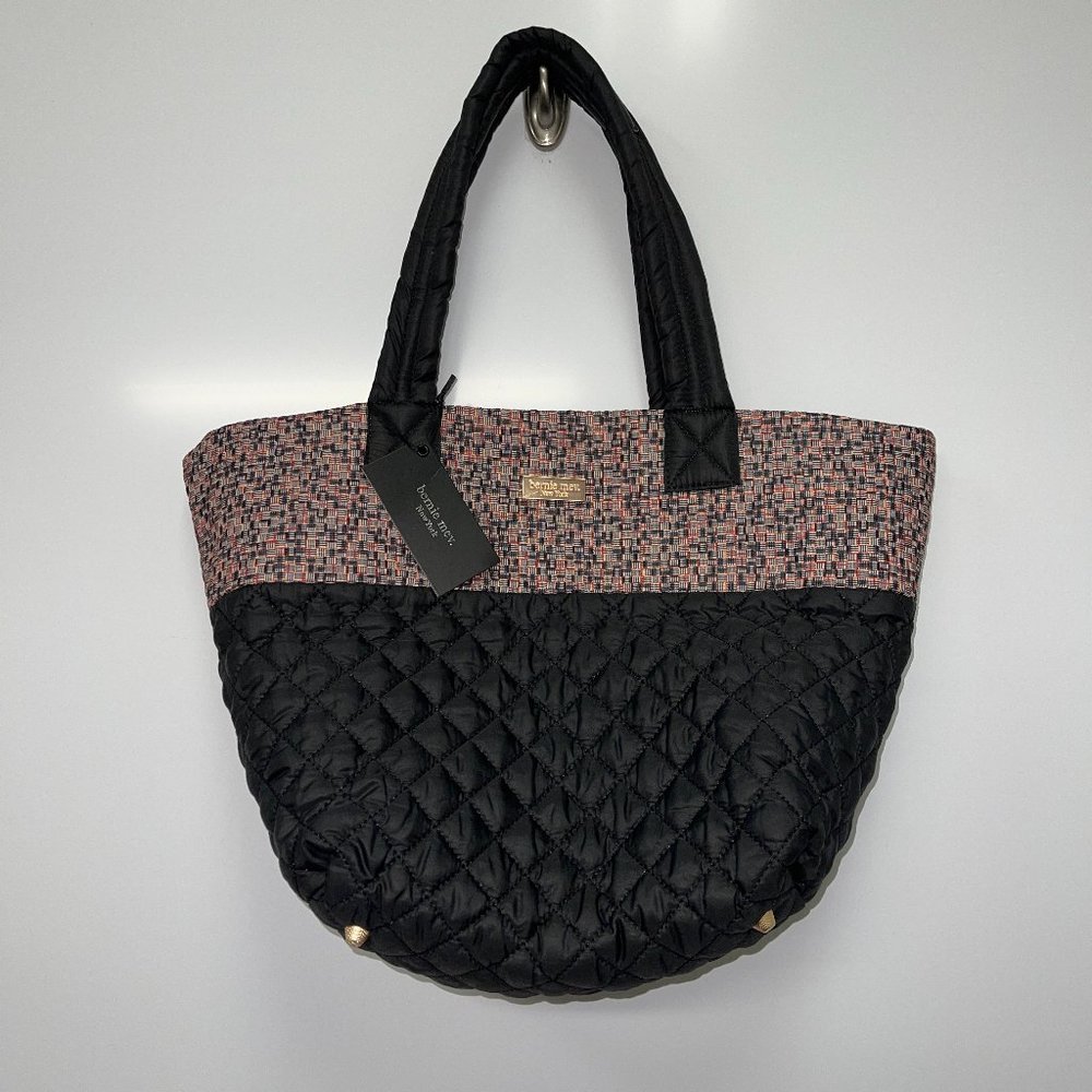 NWT Bernie Mev New York Quilted‎ Endure purse tote bag